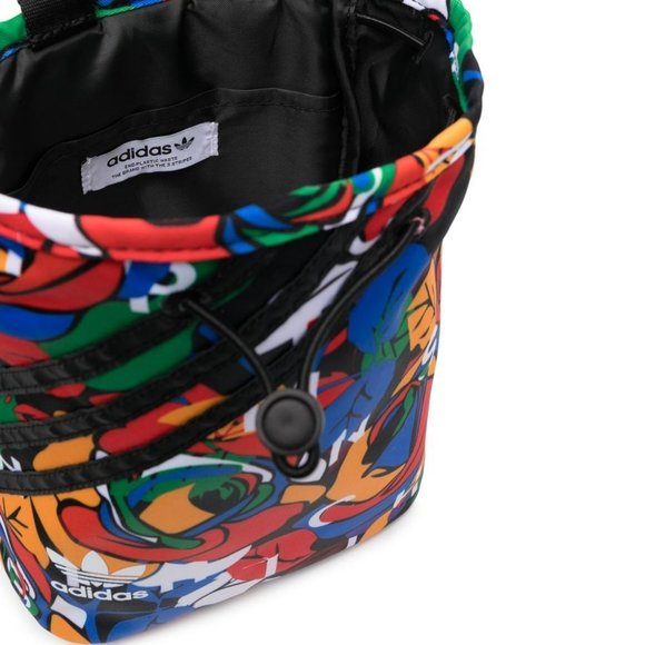 adidas Originals Unisex Rich MNISI Mini Bucket Backpack  Multicolor/Black -NWT